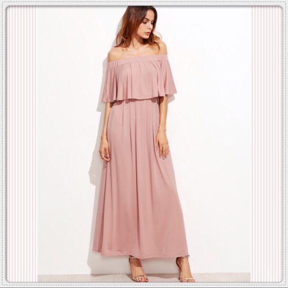 Dresses & Skirts - 🌼Ruffled Off the Shoulder Dress🌼